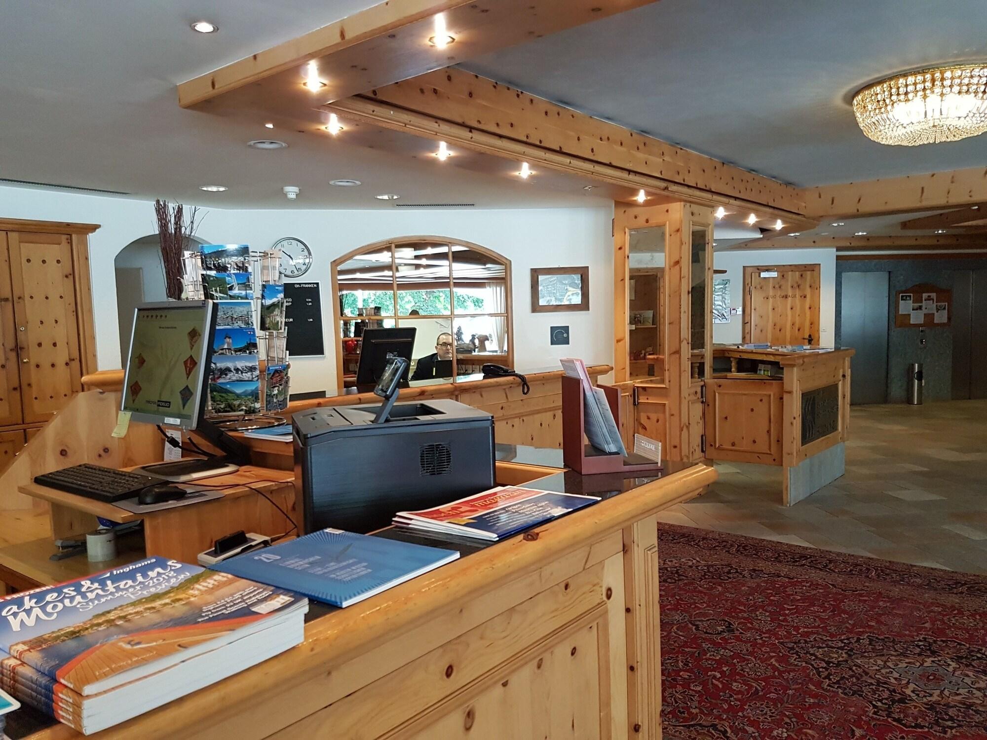 Silvretta Parkhotel Klosters Eksteriør bilde