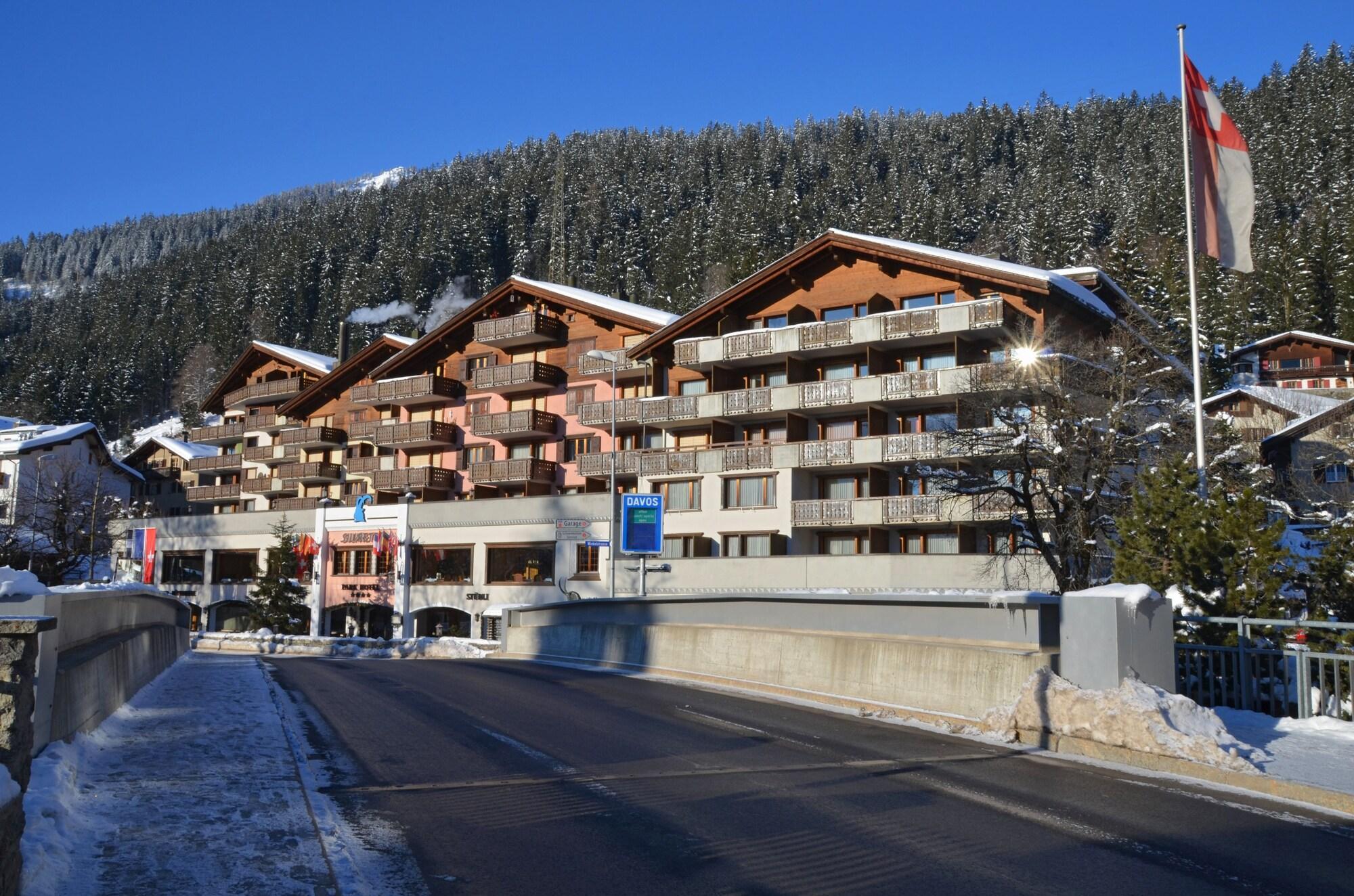 Silvretta Parkhotel Klosters Eksteriør bilde