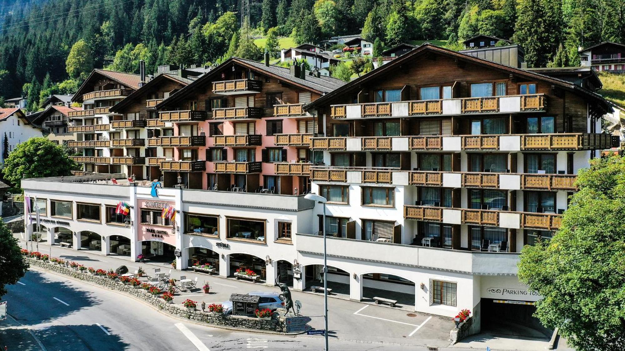 Silvretta Parkhotel Klosters Eksteriør bilde